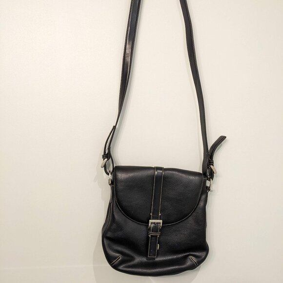 Liz Claiborne Black Crossbody Purse - Picture 1 of 5